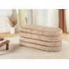 Banc coffre velours champagne Hope