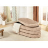 Banc coffre velours champagne Hope