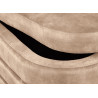Banc coffre velours champagne Hope
