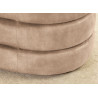 Banc coffre velours champagne Hope