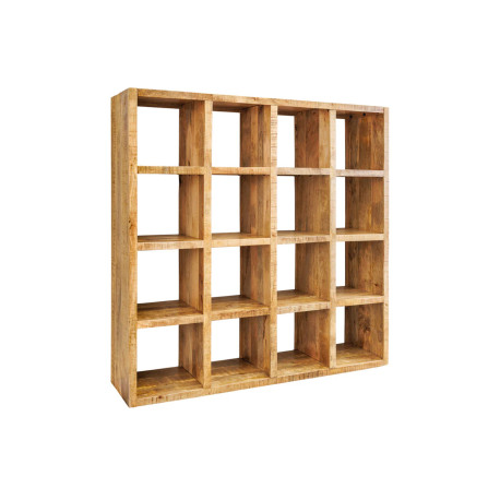 Grande bibliothèque en bois de manguier Josh