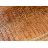Table de chevet en manguier et métal Nest