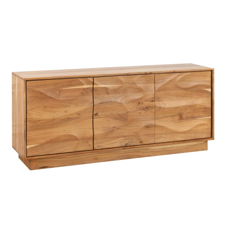 Meuble buffet en bois d'acacia 160 cm Megane