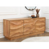 Meuble buffet en bois d'acacia 160 cm Megane