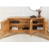 Meuble buffet en bois d'acacia 160 cm Megane