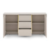Meuble buffet moderne cachemire 168 cm Bari