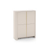 Buffet haut moderne cachemire 4 portes Bari