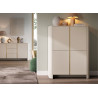 Buffet haut moderne cachemire 4 portes Bari