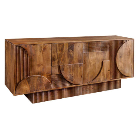 Buffet en bois de manguier marron 170 cm Davis