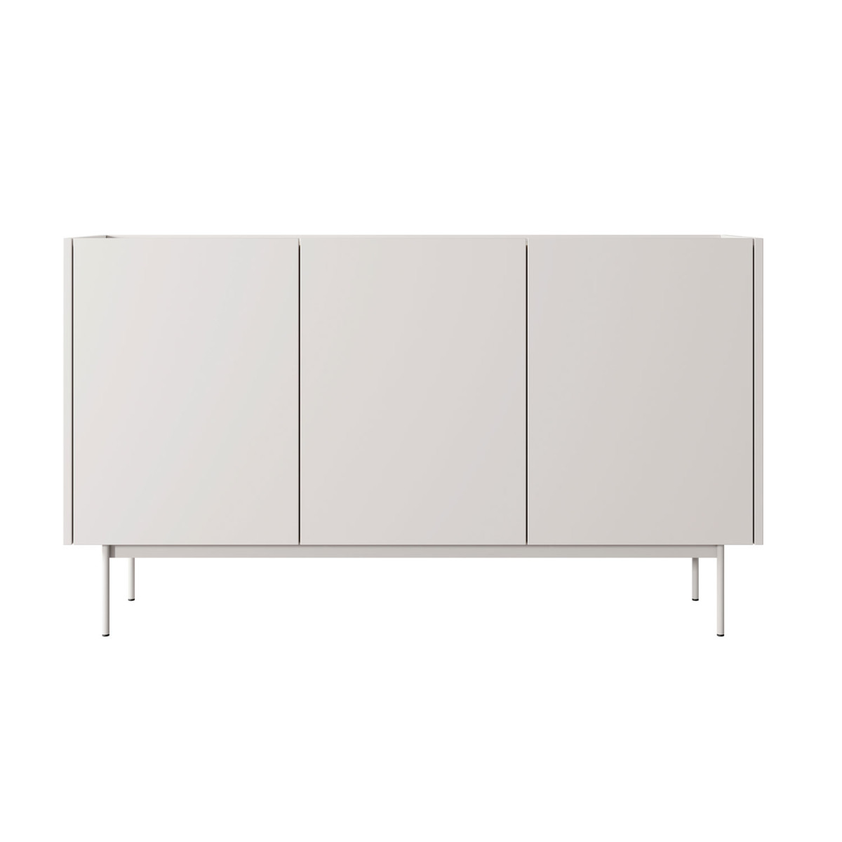 Meuble buffet moderne cachemire et chêne 144 cm Color