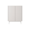 Commode moderne cachemire et chêne 122 cm Color