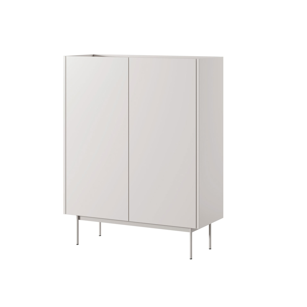 Commode moderne cachemire et chêne 122 cm Color