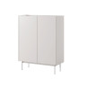 Commode moderne cachemire et chêne 122 cm Color