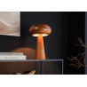 Lampe de table en acacia massif Soluna