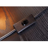 Lampe de table en acacia massif Soluna