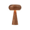 Lampe de table en acacia massif Soluna