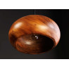 Luminaire suspendu en bois massif Soluna