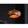 Luminaire suspendu en bois massif Soluna