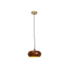 Luminaire suspendu en bois massif Soluna