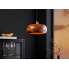 Luminaire suspendu en bois massif Soluna