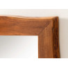 Miroir mural rectangulaire en bois d'acacia Laura