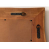 Miroir mural rectangulaire en bois d'acacia Laura