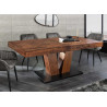 Table à manger extensible en pin Malaya
