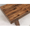 Banc de table en bois de pin Malaya