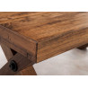 Table basse en pin 110 cm Malaya