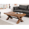 Table basse en pin 110 cm Malaya