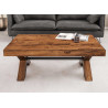 Table basse en pin 110 cm Malaya