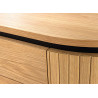 Table basse moderne arrondie 120 cm Lili