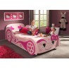 Lit Voiture Design Rose 90x200 cm