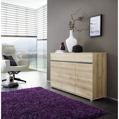 Bahut Buffet Salon Design décor bois hêtre
