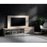 Meuble TV design et panneau TV orme NORA K43
