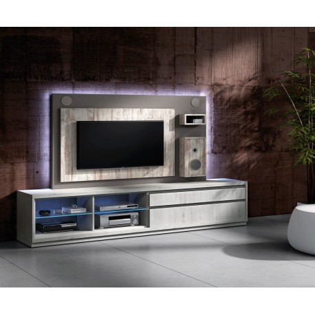 Meuble TV Design avec enceintes intégrées NORA K45