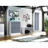 Meuble entrée vestiaire design BLUEBELL LARGE