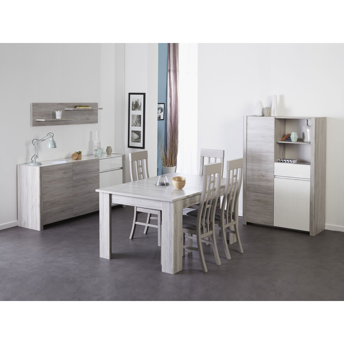 Salle A Manger Moderne Bois Massif Cbc Meubles