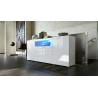 Buffet moderne avec niche lumineuse