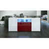 Buffet moderne avec niche lumineuse