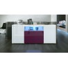 Buffet moderne avec niche lumineuse