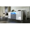 Buffet moderne avec niche lumineuse