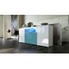 Buffet moderne avec niche lumineuse