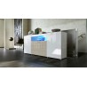 Buffet moderne avec niche lumineuse