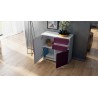 Commode 2 portes 2 tiroirs moderne