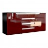 Buffet design 2 portes & 4 tiroirs 139 cm