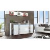 Buffet - rangement long blanc design LISA 