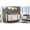 Buffet - rangement long blanc design LISA 