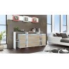 Buffet - rangement long blanc design LISA 