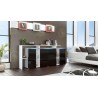 Buffet - rangement long blanc design LISA 